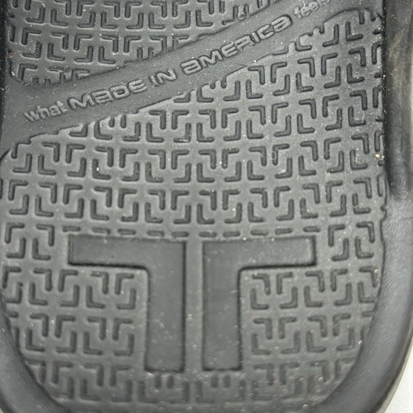 Telic Black Z Strap Sandals Size XS - Picture 6 of 7